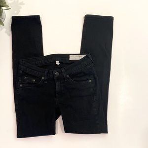 Rag & Bone black Capri jeans size 24